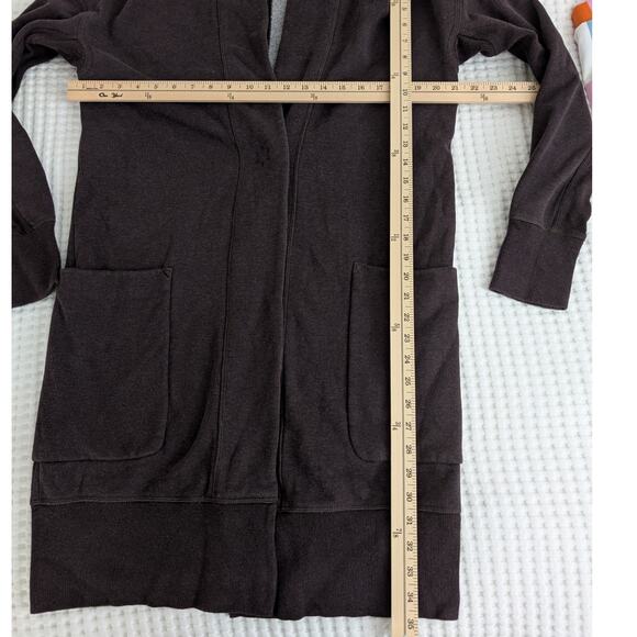 Lululemon Karmacollected Hooded Wrap Jacket Heathered Rich Earth - Picture 13 of 16